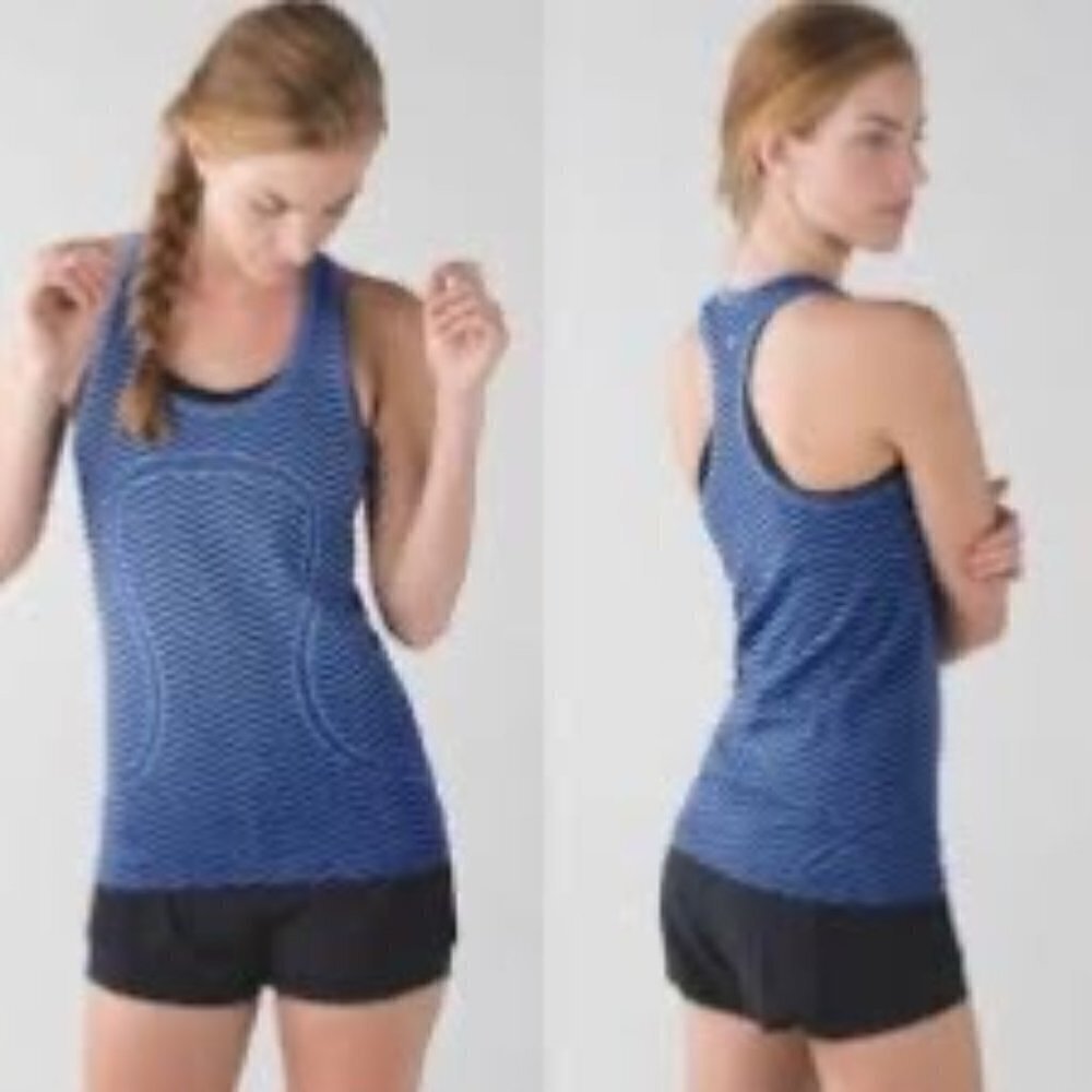 LULULEMON Swifty Tech Racerback Ribbed Tank Size 6
